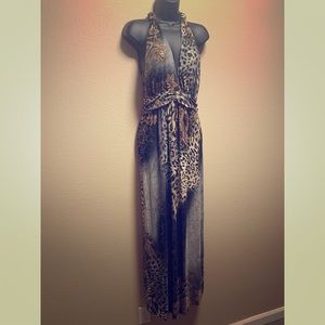COPY - Cheetah print Maxi Dress Size XL🐆